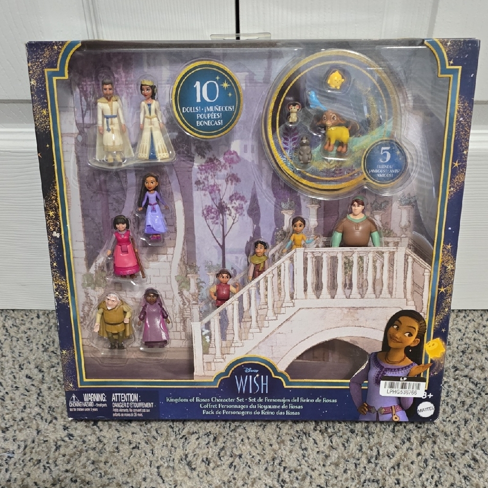 🆕️ Disney Wish Deluxe Figurine Set